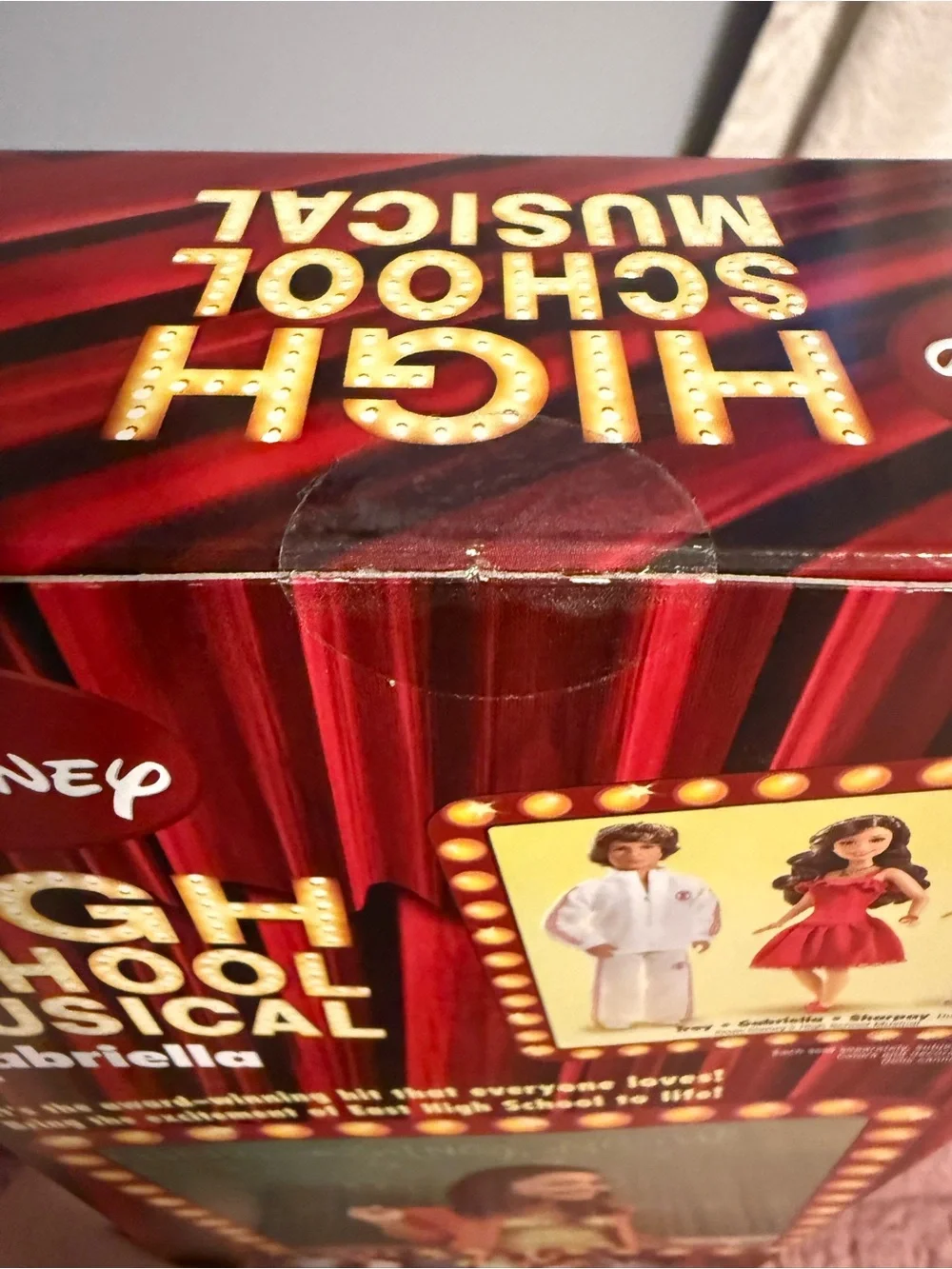 Disney High School Musical Gabriella Doll in Red Dress 2007 Mattel M6705 NRFB
